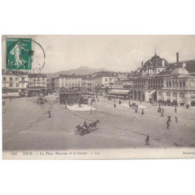 Nice - La Place Masséna et le Casino